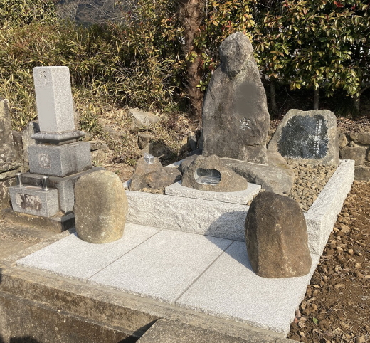筑波石のお墓