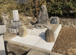筑波石のお墓